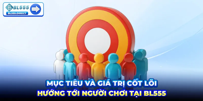 Mục tiêu và giá trị cốt lõi hướng tới người chơi tại BL555